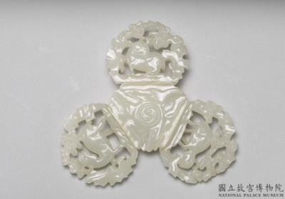 图片[2]-Four-part white jade paper weight-China Archive